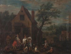 Outside The Farrier's by Pieter Angillis