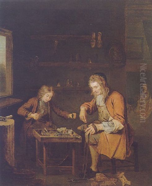 The Shoemaker And His Apprentice - view 1