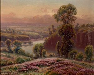 Paysage De Vallee by Gaston Anglade