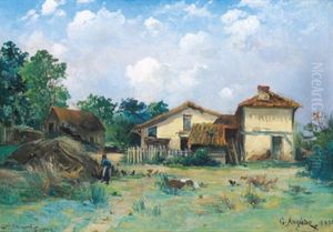 Bauernhof by Gaston Anglade
