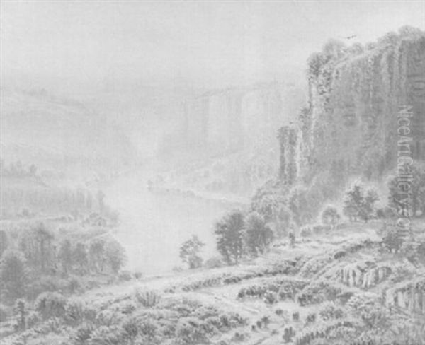 View Of The Dordogne, France - view 1