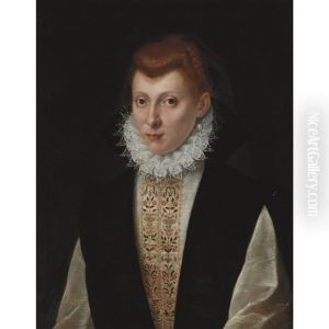 Woman In A Small Ruff
