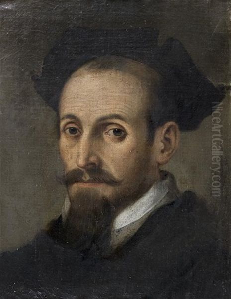 Portrait D'homme Au Chapeau Noir - view 1