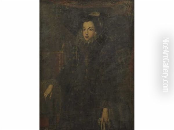 Portrait De Jeune Femme Portant Une Fraise - view 1
