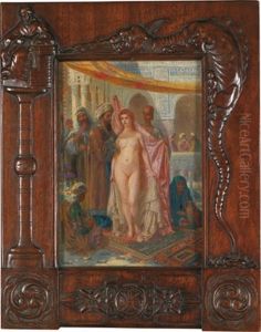 Die Odaliske by Erzsebet (Elizabeth) Angyalffy