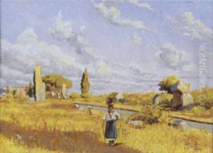 Roma, Via Appia by Filippo Anivitti