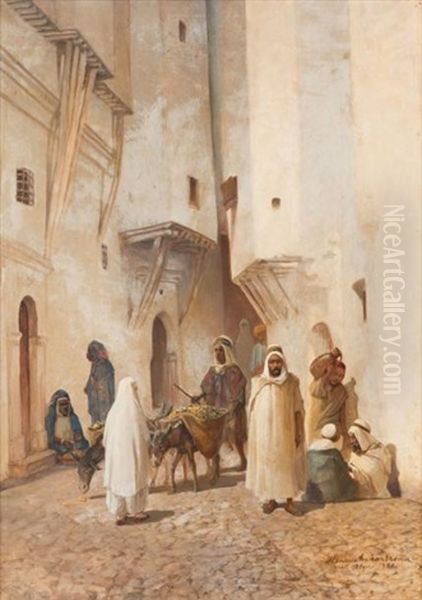 Ruelle De La Casbah, Alger - view 1