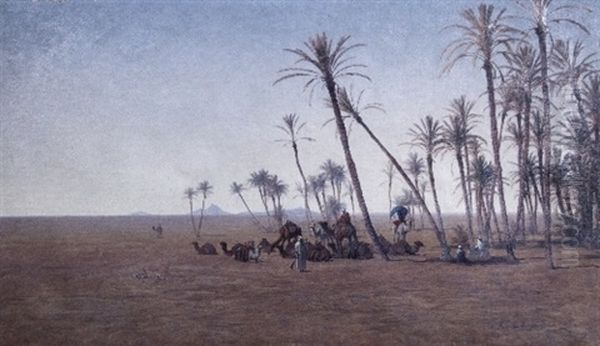 Halt At An Oasis - view 1