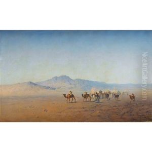 La Caravane by Henrik August Ankarcrona