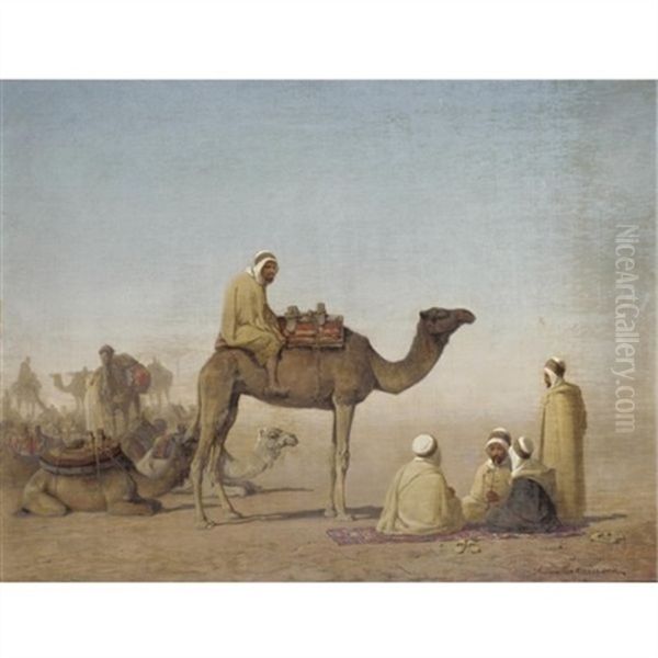 An Arab Encampment - view 1