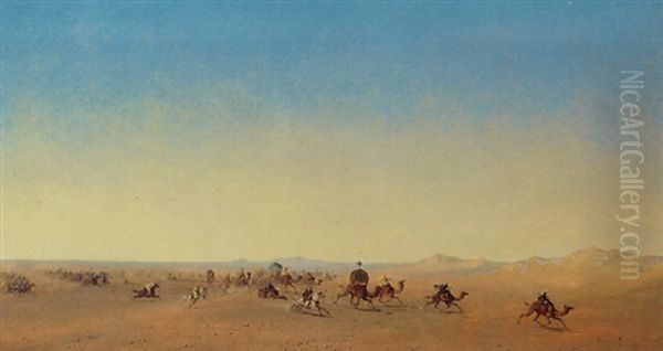 A Desert Battle - view 1