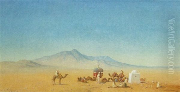 A Rest In The Desert - view 1
