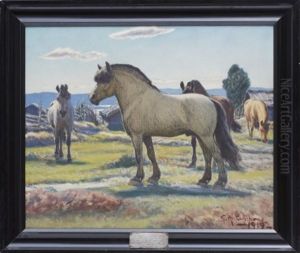 Hastar I Hage by Stan Gustaf Herman Ankarcrona