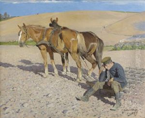 Vilopausen by Stan Gustaf Herman Ankarcrona