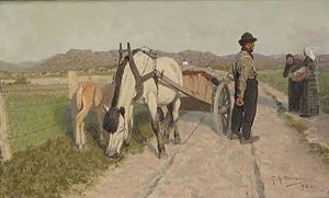 Vid Landsvagen by Stan Gustaf Herman Ankarcrona
