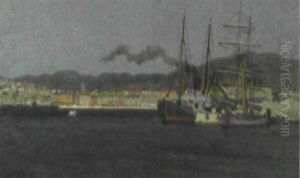 Hafen Von Spoleto by Eugen Ankelen