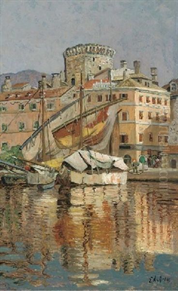 The Harbour At Spoleto, Italy - view 1