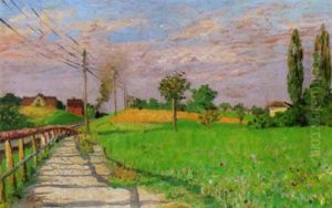Sommer In Reutlingen by Eugen Ankelen
