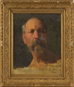 Portrait De L'artiste Marius Steinlen (1826-1866)