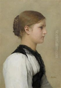 Bildnis Eines Berner Madchens by Albert Anker