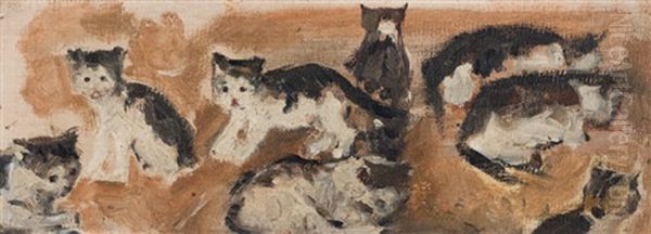 Katzen (study) - view 1