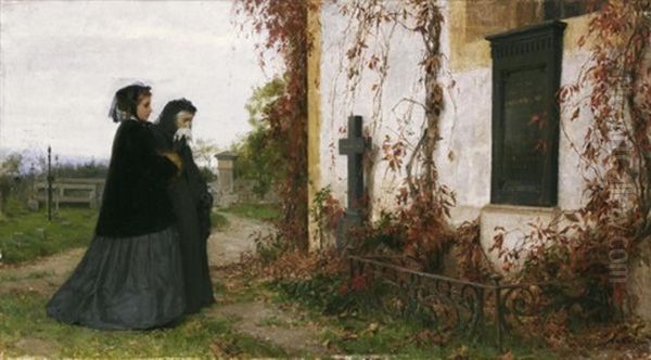 Auf Dem Friedhof (at The Cemetery) - view 1