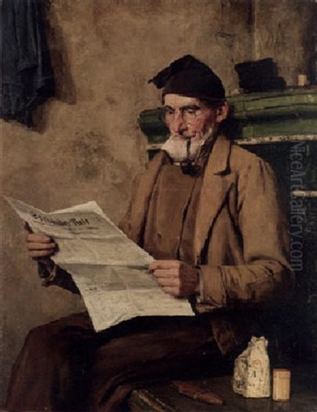 Der Zeitung Lesende Alte Feissli - view 1