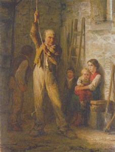 Der Glockner Von Ins by Albert Anker