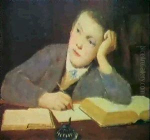 Enfant Ecrivant (alfred Herrenschwand)