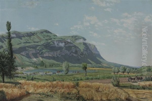 Landschaft Mit Saleve - view 1