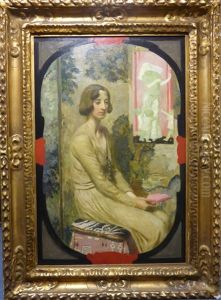 Portrait Of A Lady Seated
