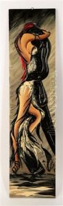 A Chinese Modernist Works Of Sculptured And Oil by Anonymous-Chinese (Jin/Yuan dynasty)