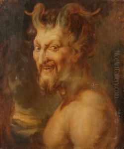 Autoportrait En Faune by Louis Anquetin