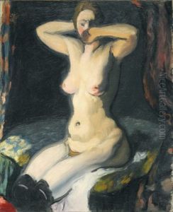 Fille Aux Bas Noirs