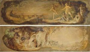 Diane Chasseresse (various Sizes; 2 Works) by Louis Anquetin