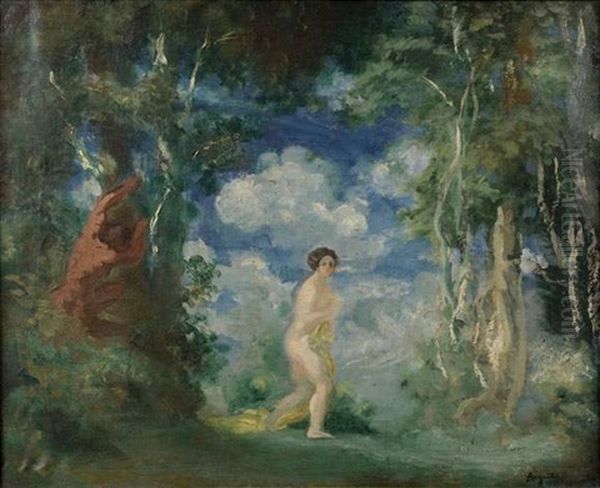 Nymphe Dans Les Bois - view 1