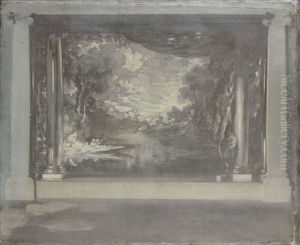 Projet De Decor En Grisaille by Louis Anquetin