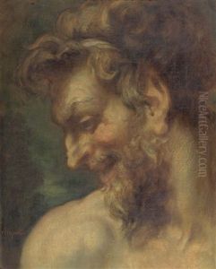 Selbstportrait Als Faun by Louis Anquetin