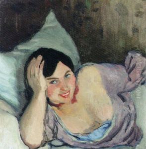 Femme Allongee