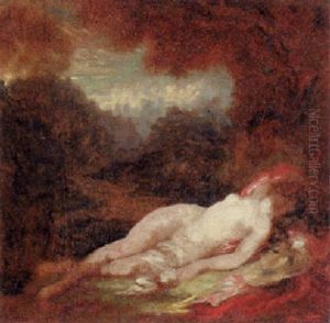 A Reclining Nude by Louis Anquetin