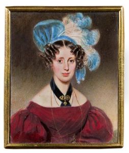 Marie Von Tennenberg (tenamberg ?) by Alois Von Anreiter
