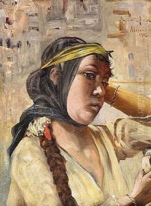 Portrait De Jeune Fille D'alexandrie