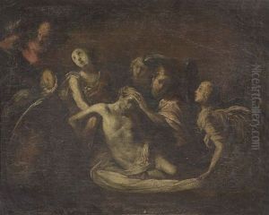 Deposizione by Giovanni Andrea Ansaldo
