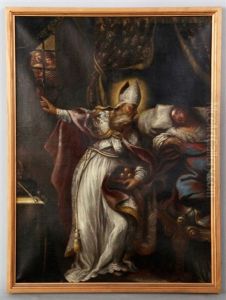 The Charity Of St. Nicholas Of Bari by Giovanni Andrea Ansaldo