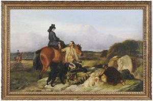 Hunting Party At Noonday Rest