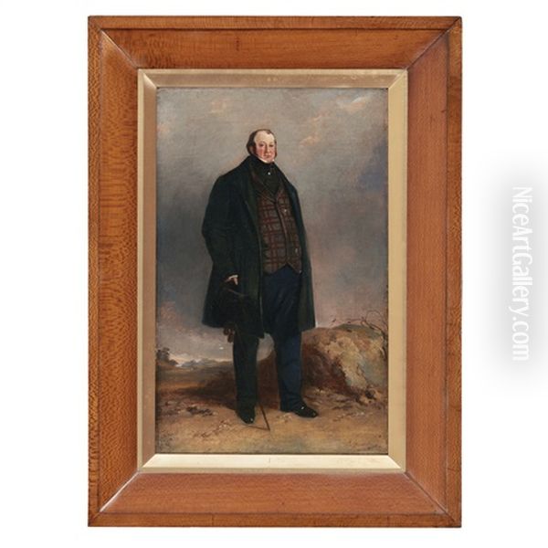 Portrait Of John Aspinall Of Standen Hall, Lytham - view 1