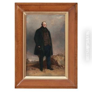 Portrait Of John Aspinall Of Standen Hall, Lytham by Richard Ansdell