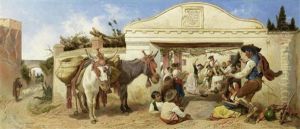 Spanish Posada, Granada by Richard Ansdell