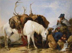 Return From The Hills by Richard Ansdell