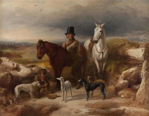 The Hunting Party by Richard Ansdell